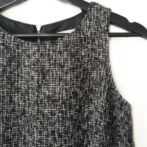 Fully lined tweed shift dress EUC